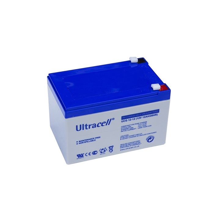 Батерия 12V 12Ah Ultracell UCG12-12