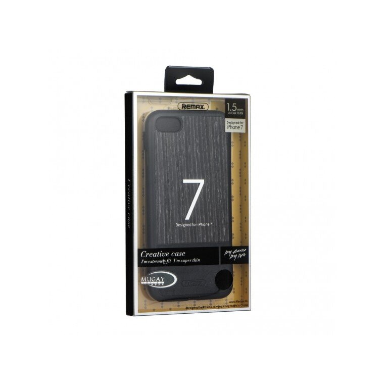 Husa Iphone 7 - Iphone 8 remax boundless wood