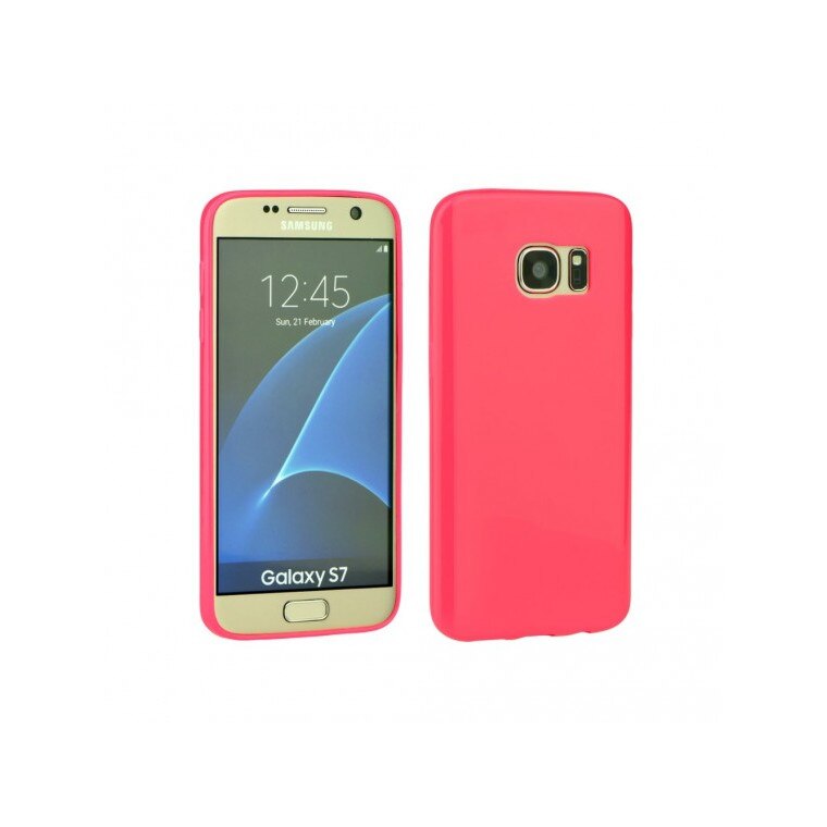 Husa Samsung Galaxy S6 EDGE Jelly brlght silicon roz