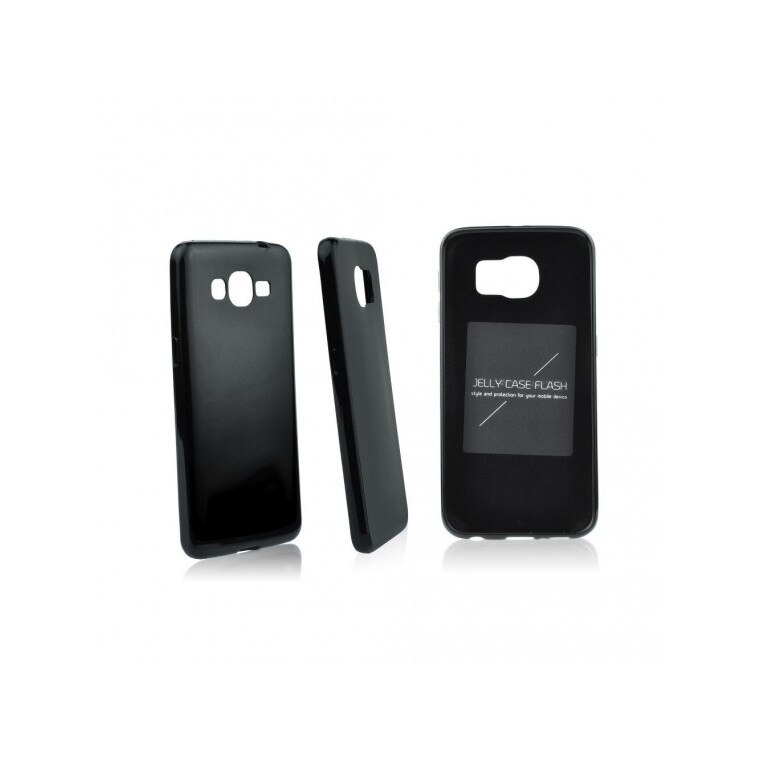 Husa Samsung Galaxy S6 Edge jelly flash silicon negru