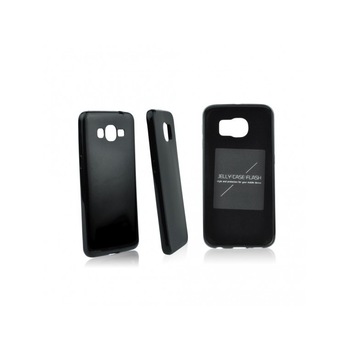 Husa Samsung Galaxy S6 Edge jelly flash silicon negru Husa Samsung Galaxy S6 Edge jelly flash silicon negru