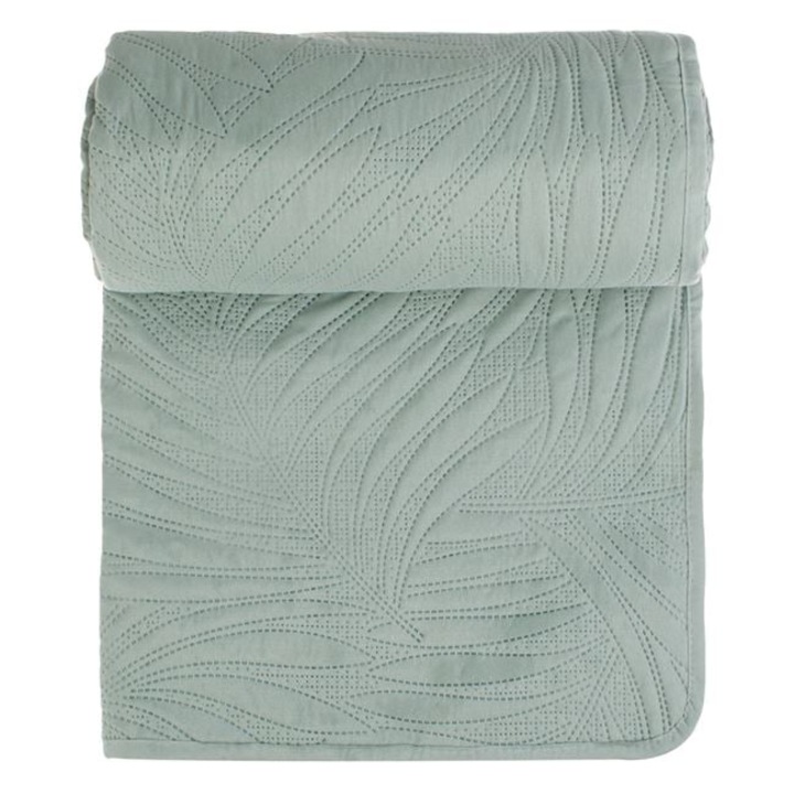 Cuvertura cu doua fete, dimensiune 220x240 cm, Verde menta