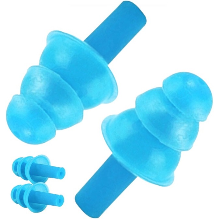 Тапи за уши VIVO, силиконови, светло сини