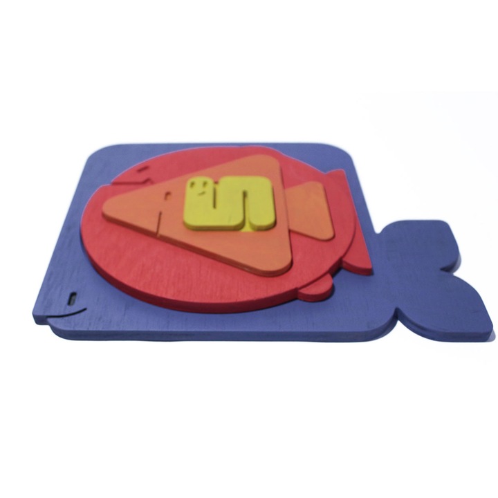Puzzle pestii oceanului lemn natural fag stratificat 24 cm