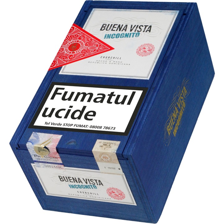Trabucuri Buena Vista, Incognito, Churchill, 20 buc, Republica Dominicana