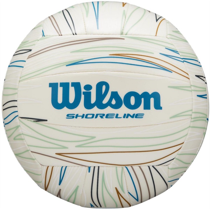 Minge de volei Wilson Shoreline, ecologica, multicolor, 18 panouri, dimensiune 5
