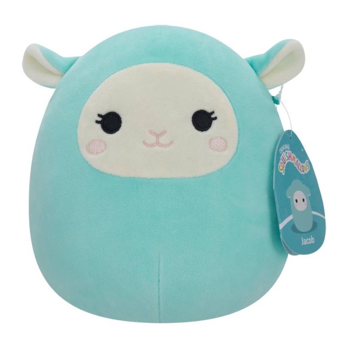 Plüss Squishmallows, P22, Bárány, Jakob, 19 cm