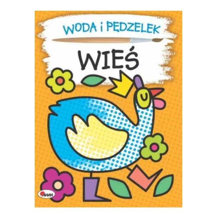 Carte de activitati extracurriculare, Woda i Pedzelek Wies, dezvolta creativitatea, abilitati manuale, multicolor, 30x21cm