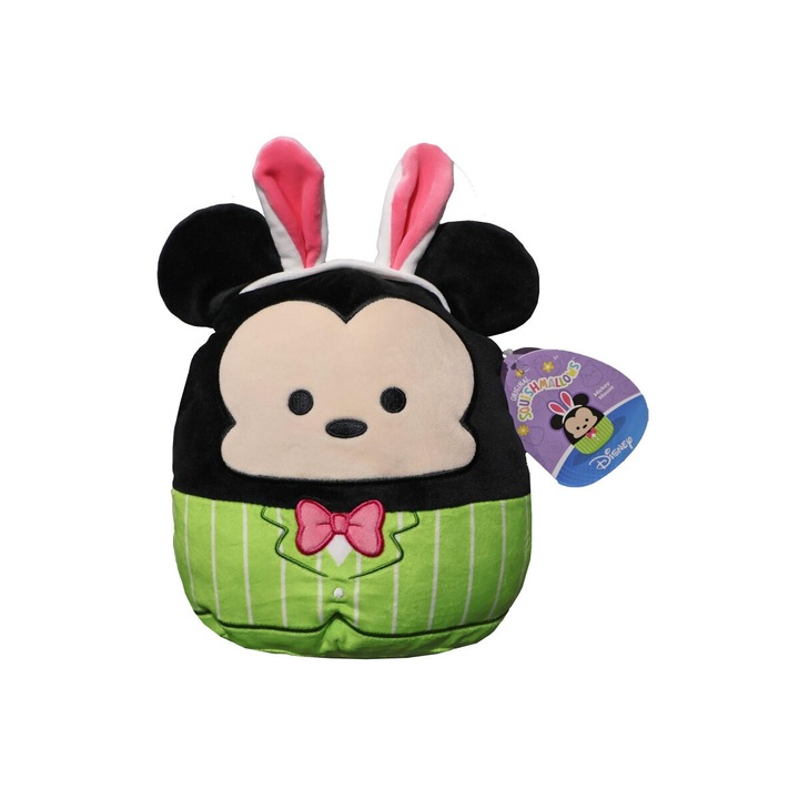 Плюшена играчка Squishmallows, Мики Маус, 20см, многоцветен