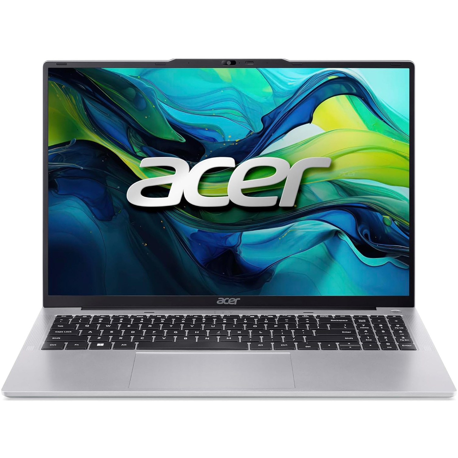 Laptop Acer Aspire Lite 16 cu procesor Intel® Core™ i5-1334U pana la 4.6GHz, 16'', WUXGA, IPS, 16GB DDR5 RAM, 512GB SSD, Intel® Iris® Xe Graphics, No OS, Pure Silver