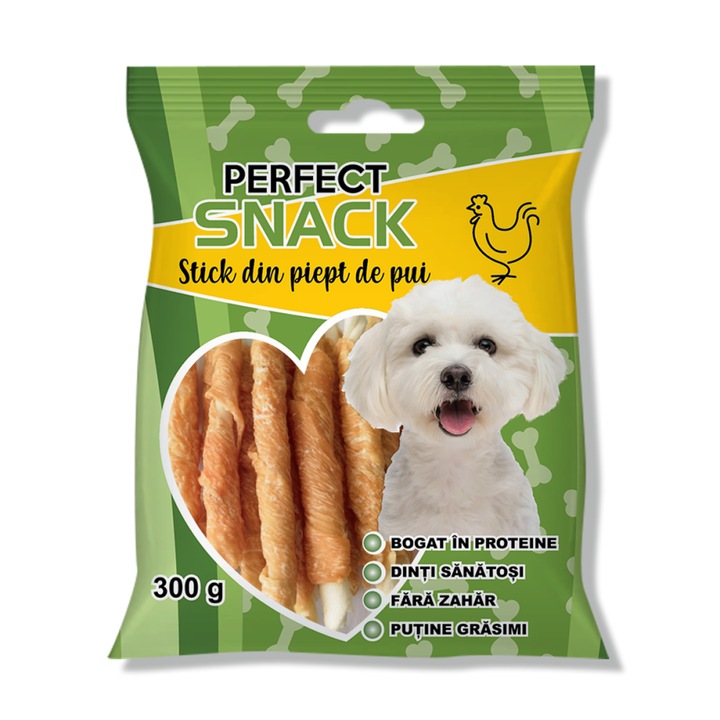 Kutyacsemege, Perfect Snack csirkefilé, 300g