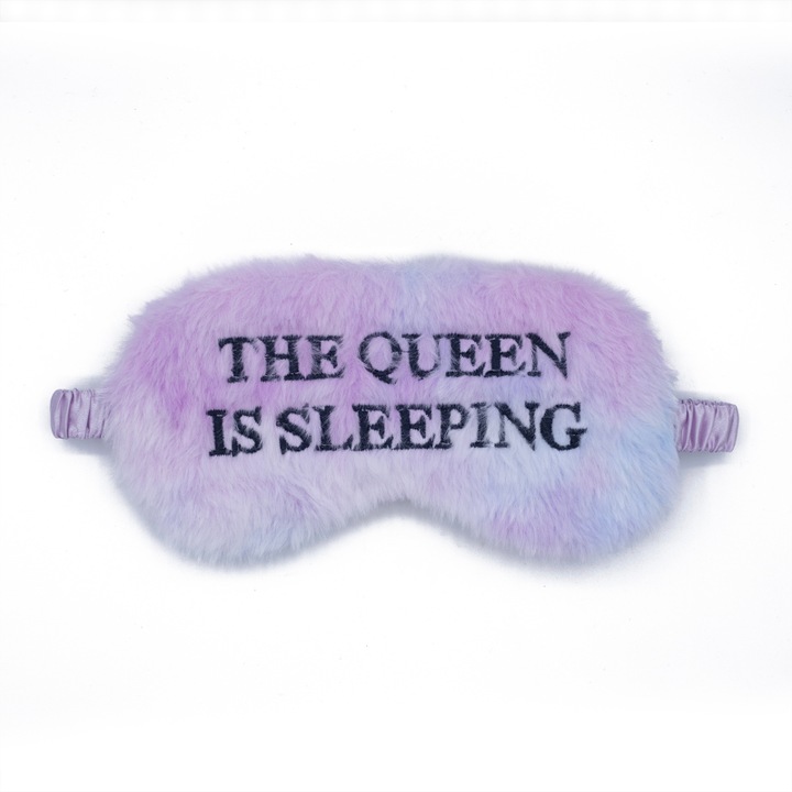 Маска за сън, Royal Sleep, без натиск върху очите, блокира напълно светлината, за спокоен сън, успокояваща за очите, аксесоар за релакс, идеална за пътуване, самолет, дом