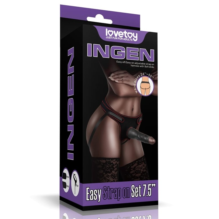 Centura Easy Strapon Set 7.5'' Black Easy Strapon Set 7.5'' Black Easy Strapon Set 7.5'' Black Easy Strapon Set 7.5'' Black Easy Strapon Set 7.5'' Black Easy Strapon Set 7.5'' Black