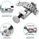 Kit Reparat Ceasuri, Excitat®, Instrument Indepartat Verighete, Ajustare Bratara, Inclusiv Deschizator Capac Spate, Bara Arc, Manual Utilizare, Potrivit Inlocuire Baterie Demontare Curele