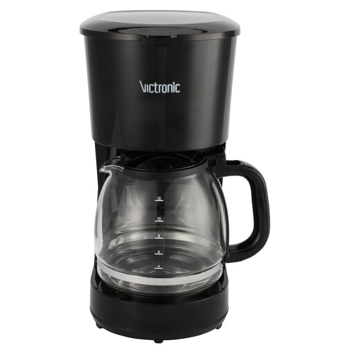 Filtru de cafea cu capac rabatabil, Victronic, Putere 750 W, Capacitate 1.25 l, VC5794