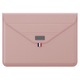 Geanta pentru laptop, roz auriu, 13-14 inch, 355×252 mm, pentru Macbook Air/Macbook Pro/Surface/Lenovo, impermeabila, rezistenta la uzura, portabila