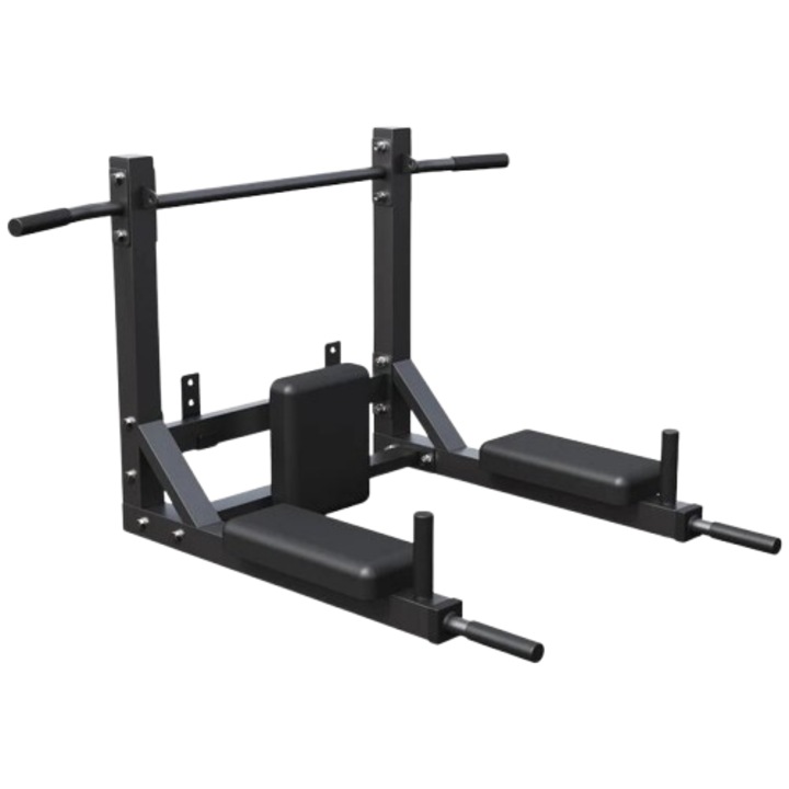 Pull-up Bar 4in1, montare pe perete, Gorilla Sports®