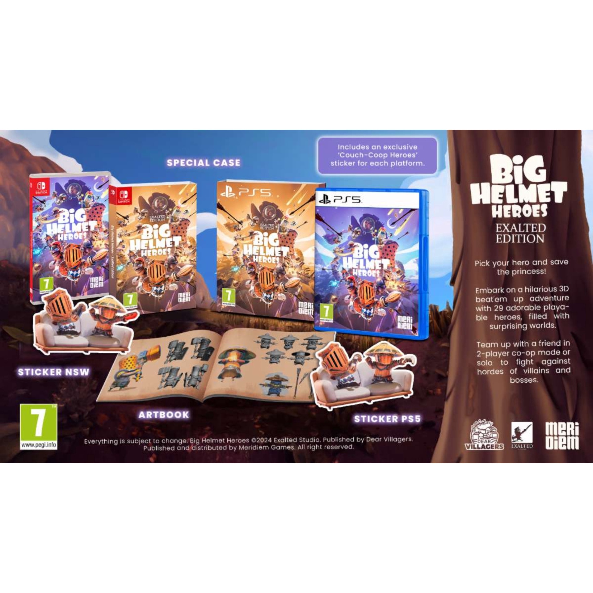 Big Helmet Heroes スイッチ Switch Big Helmet Heroes - Exalted Edition - Nintendo Switch