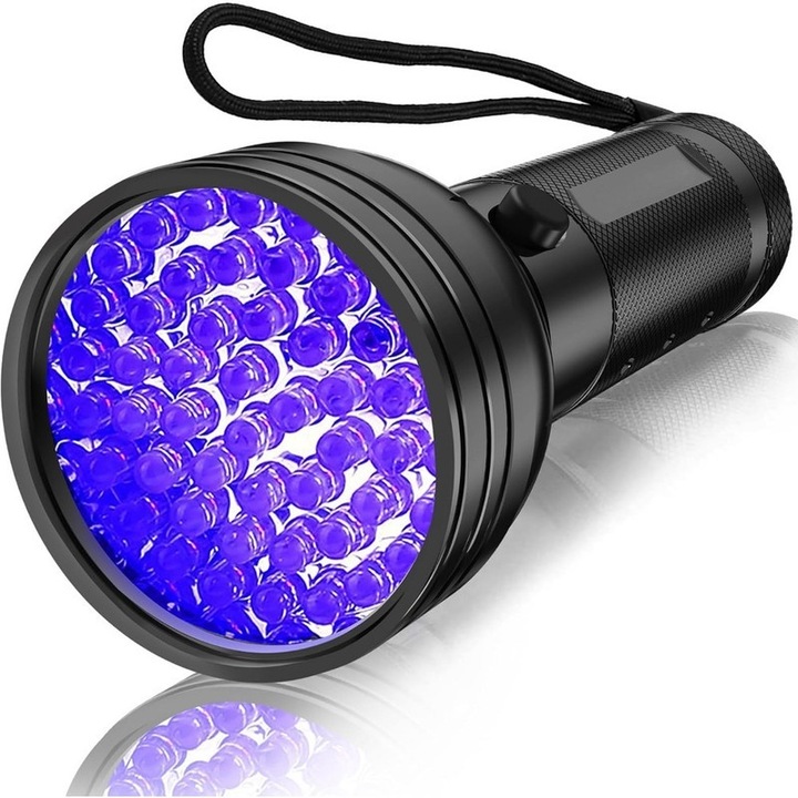 UV фенерче, Ronyes, UV осветление, универсално, черно