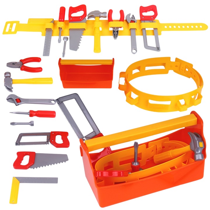 Set scule copii TechnoK 30x16x14cm multicolor