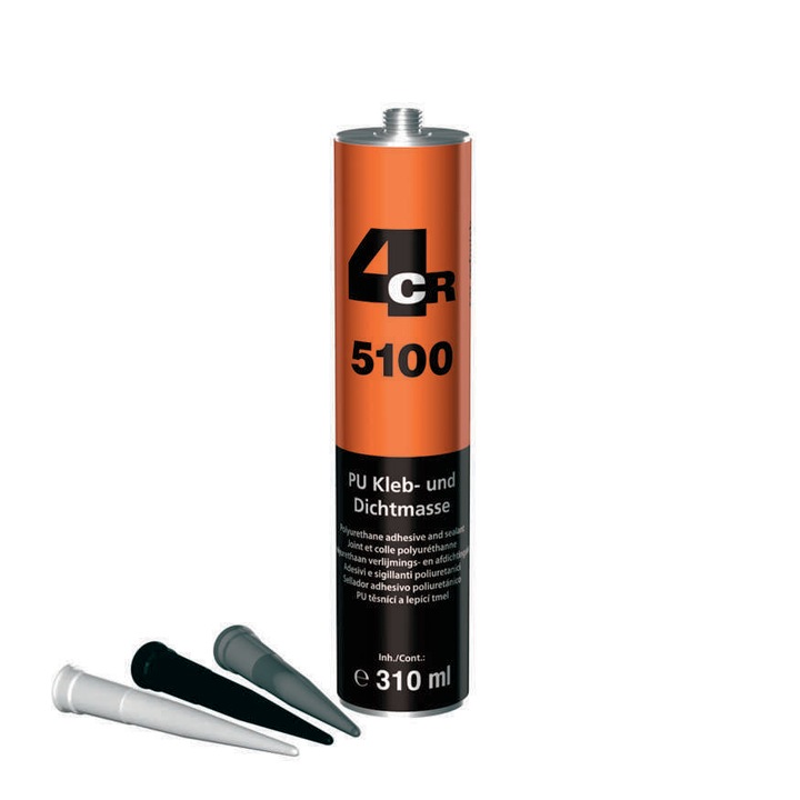 Tub adeziv, 4CR 310ml, elastica, neagra