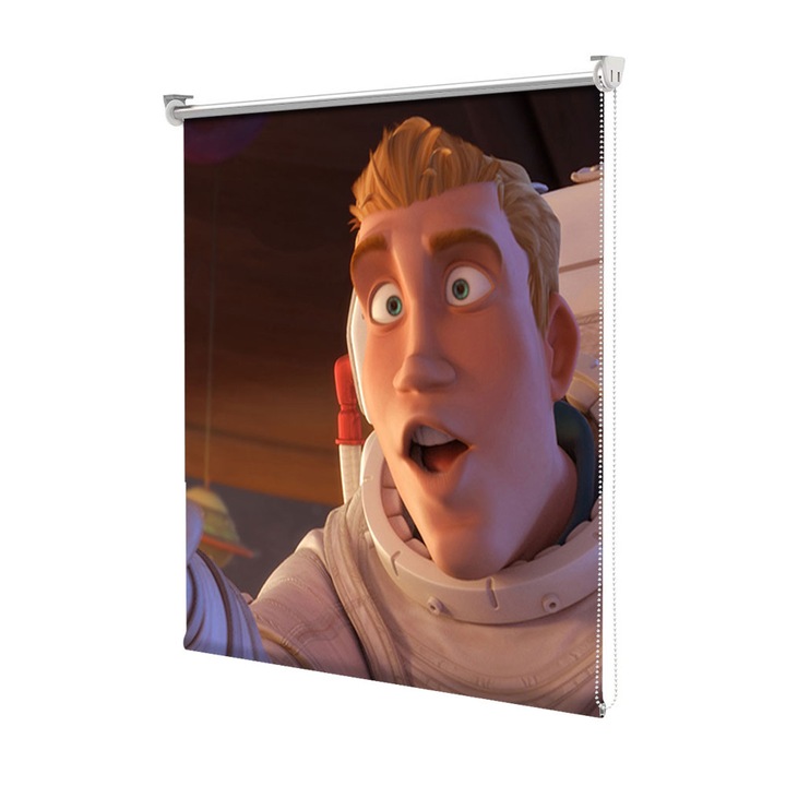 Rolete Art Shade Multicolore tip Jaluzele cu Rulou si sistem inclus Wallpaper Planet 51 universe Decoratiuni, Latime 100 cm x Inaltime 190 cm