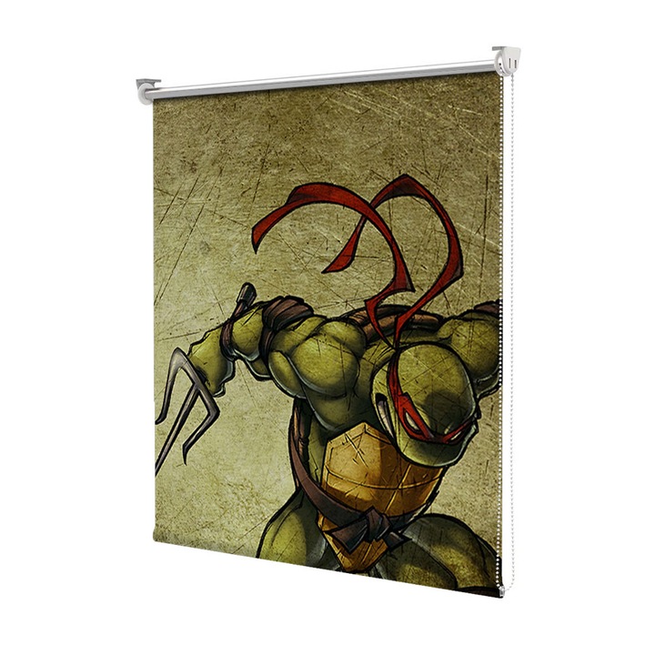 Rolete Art Shade Multicolore tip Jaluzele cu Rulou si sistem inclus Teenage Mutant Ninja Turtles Decoratiuni, Latime 55 cm x Inaltime 250 cm