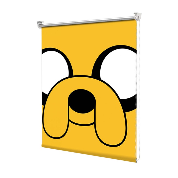 Rolete Art Shade Multicolore tip Jaluzele cu Rulou si sistem inclus Jake, Adventure time Decoratiuni, Latime 90 cm x Inaltime 250 cm