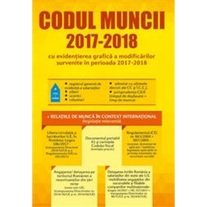 Codul muncii 2017 / 2018