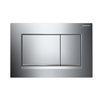Clapeta cu actionare dubla, crom lucios, Sigma 30, Geberit Clapeta cu actionare dubla, crom lucios, Sigma 30, Geberit