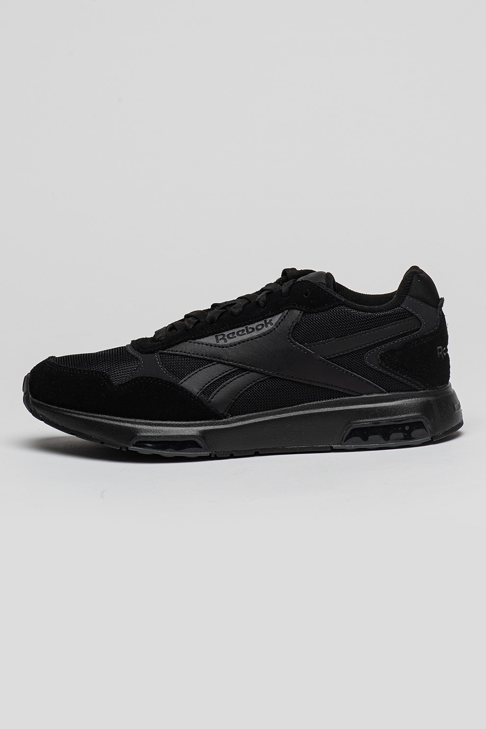 Reebok, Pantofi pentru alergare Glide DMX, Negru, 9