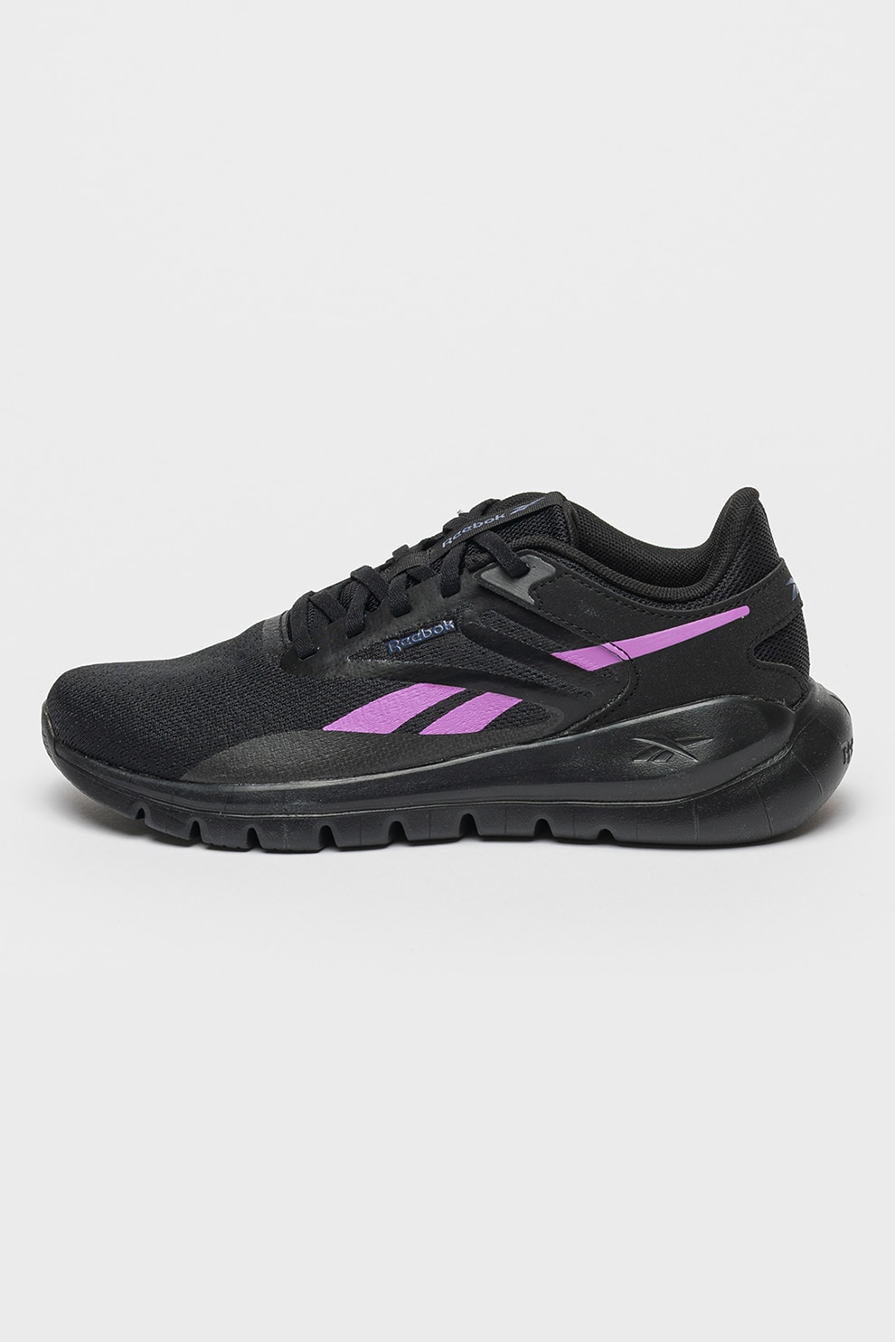 Reebok, Pantofi pentru fitness Split Flex, Negru, Violet, 6