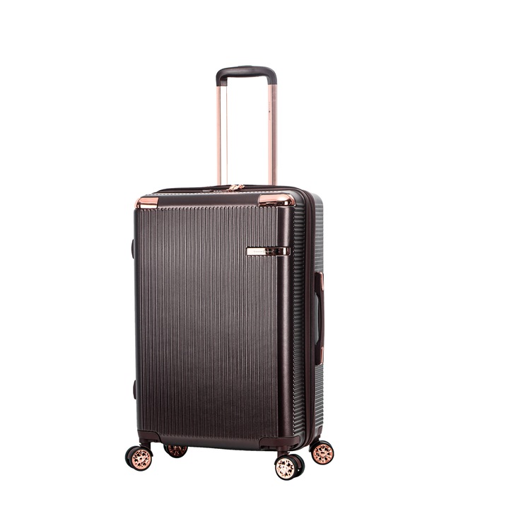 Куфар Madisson SW44303 Среден, поликарбонат, TSA ключалка 67 см, кафяв