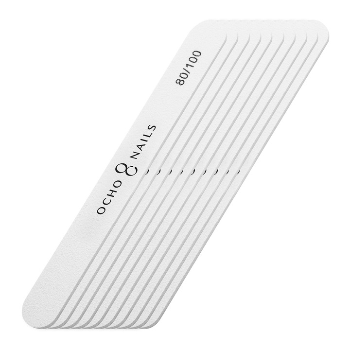 Set 10 pile cosmetice, Activeshop, granulatie 80/100