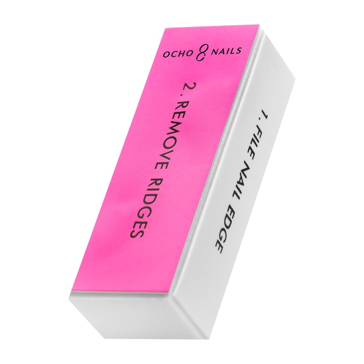 Pila buffer Ocho Nails 240/320/600/3000, 9x3,5x2,5cm, set de 4 gradatii