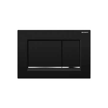 Clapeta cu actionare dubla, negru, Sigma 30, Geberit Clapeta cu actionare dubla, negru, Sigma 30, Geberit