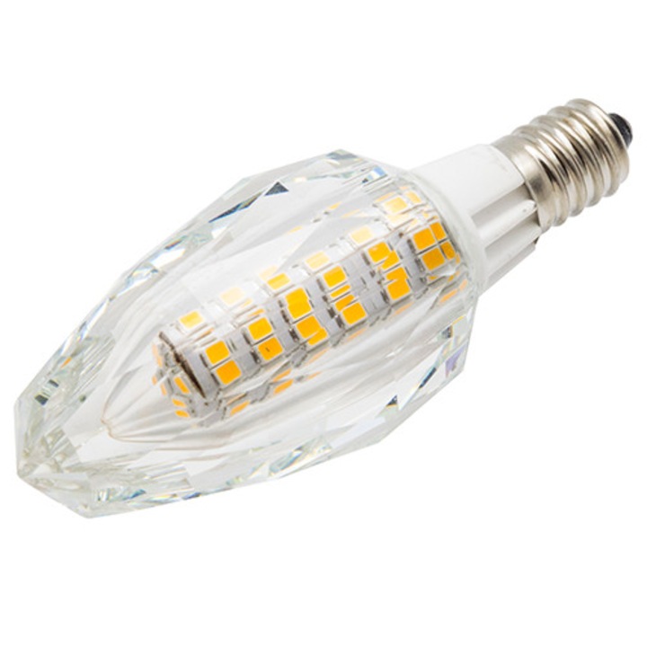 Bec LED Cristal 7W E14 3000K