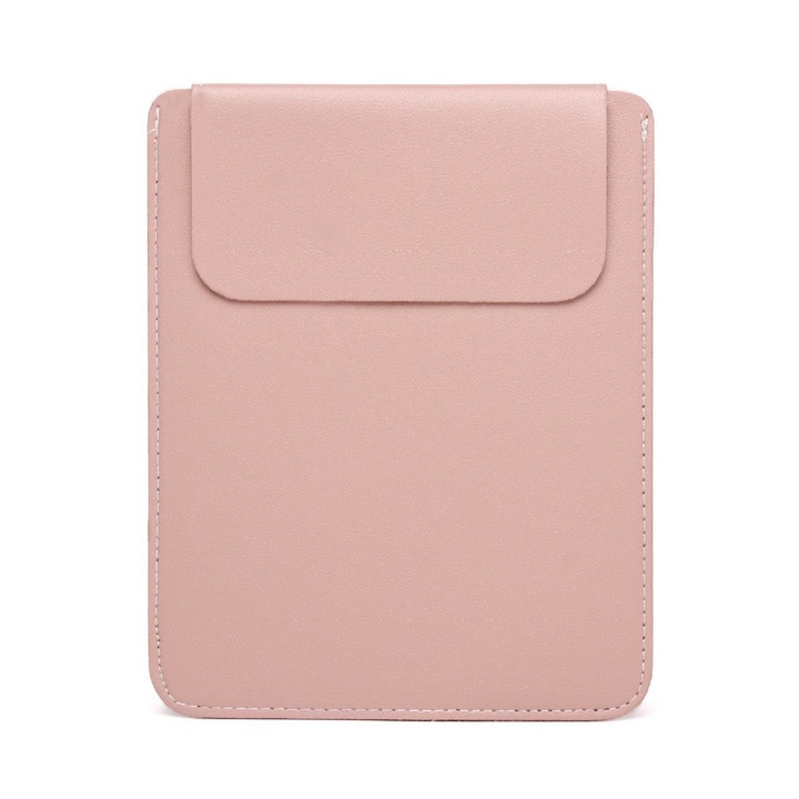 Laptop táska, rózsaszín, 13 hüvelykes, 331×245 mm, tartozék tasakkal, vízálló, kopásálló, hordozható