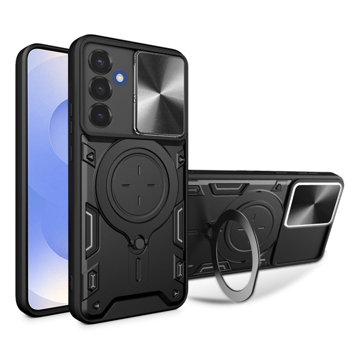 Husa pentru Samsung Galaxy S25 - Techsuit CamGuard Pro - Black