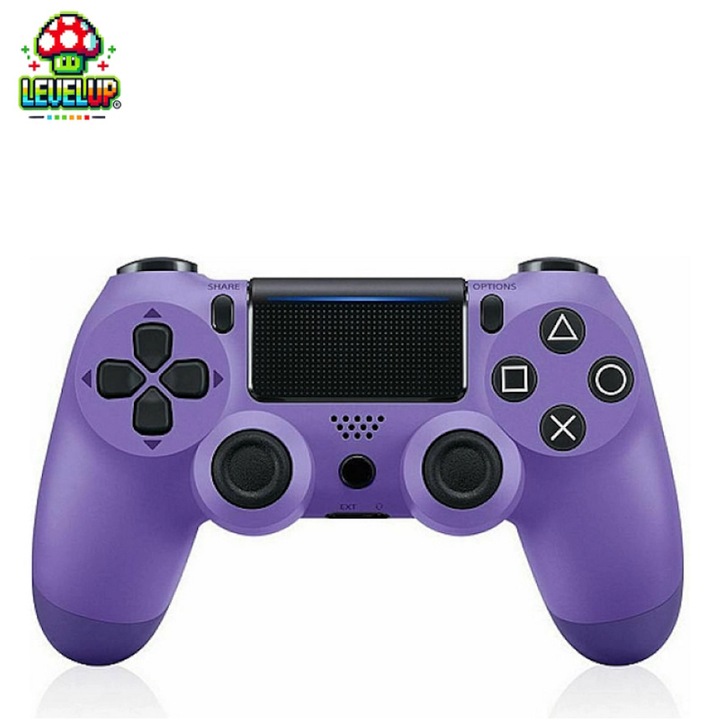 Безжичен контролер LevelUp Doubleshock за PS4 Electric Purple