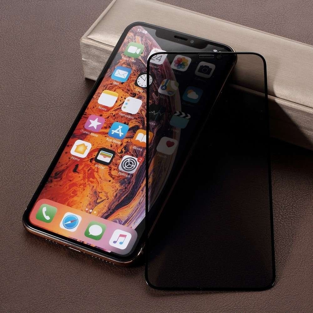 Folie Sticla pentru Samsung A51 Full Glue Privacy Negru