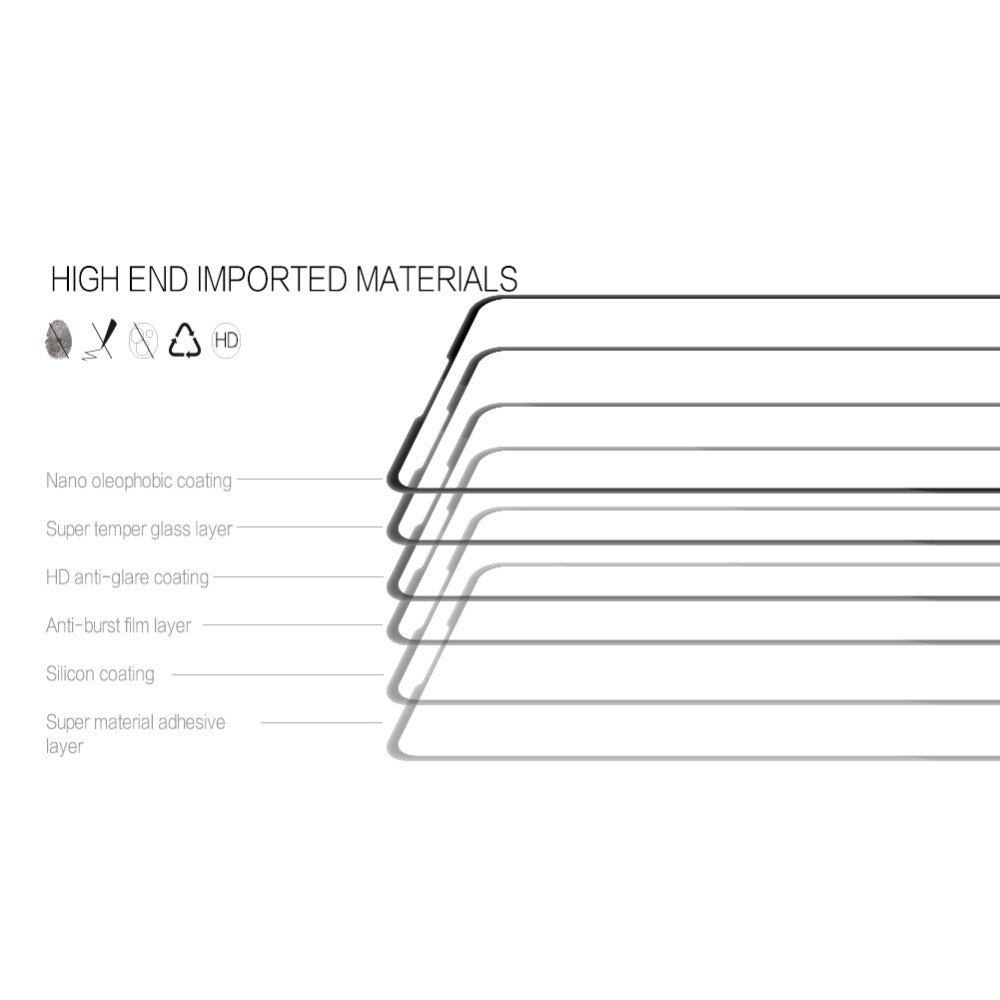 Folie Sticla Securizata Flippy, compatibila cu Xiaomi Mi 9T / Mit 9T Pro, Negru