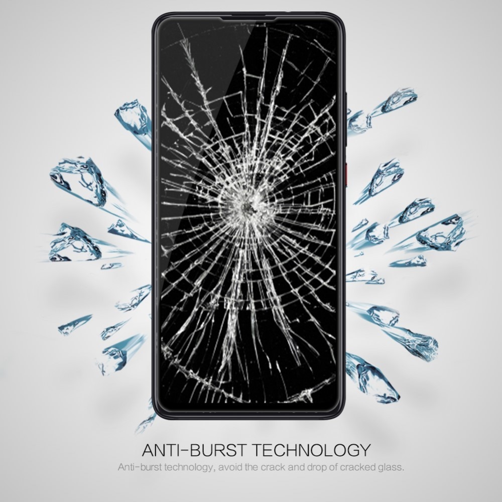 Folie Sticla Securizata Flippy, compatibila cu Xiaomi Mi 9T / Mit 9T Pro, Negru