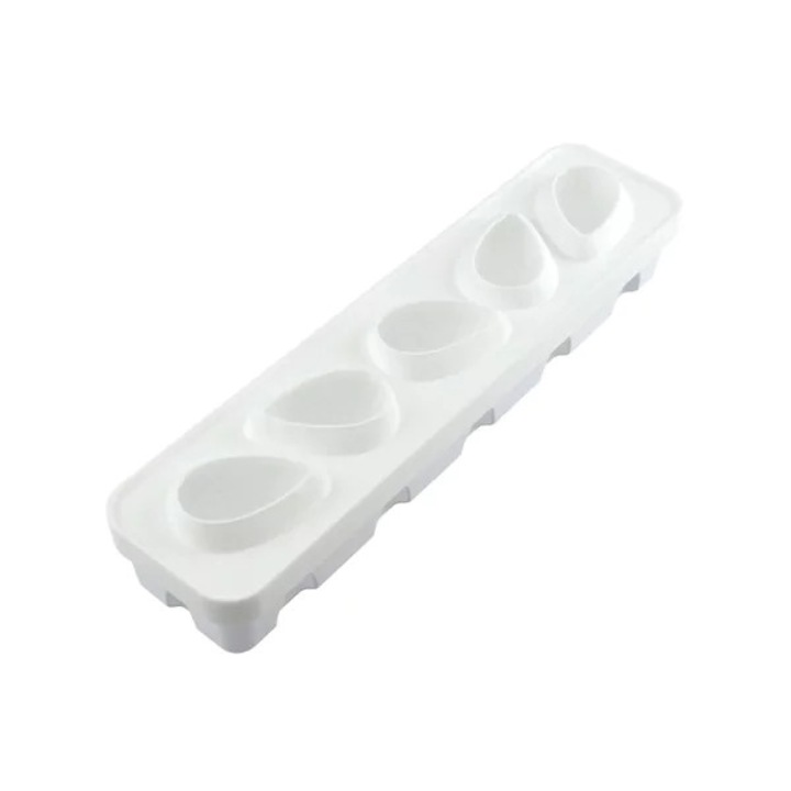 3D силиконова форма за плодове, Fragola 120, 5 кухини