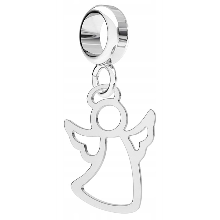 Talisman, Larezo, Inger agatat Charms, Argint 925, Pentru Femei, 26 mm, 1 X Pandantiv, 1 X Cutie Bijuterie Premimum, Argintiu