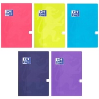 Caiet A5 48 file matematica Oxford, hartie Optik groasa 90 gr, coperta plastifiata