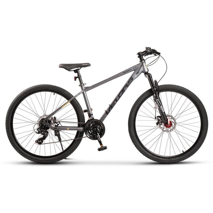 ﻿Bicicleta MTB Velors Rambler V27311A 27.5", Gri/Negru