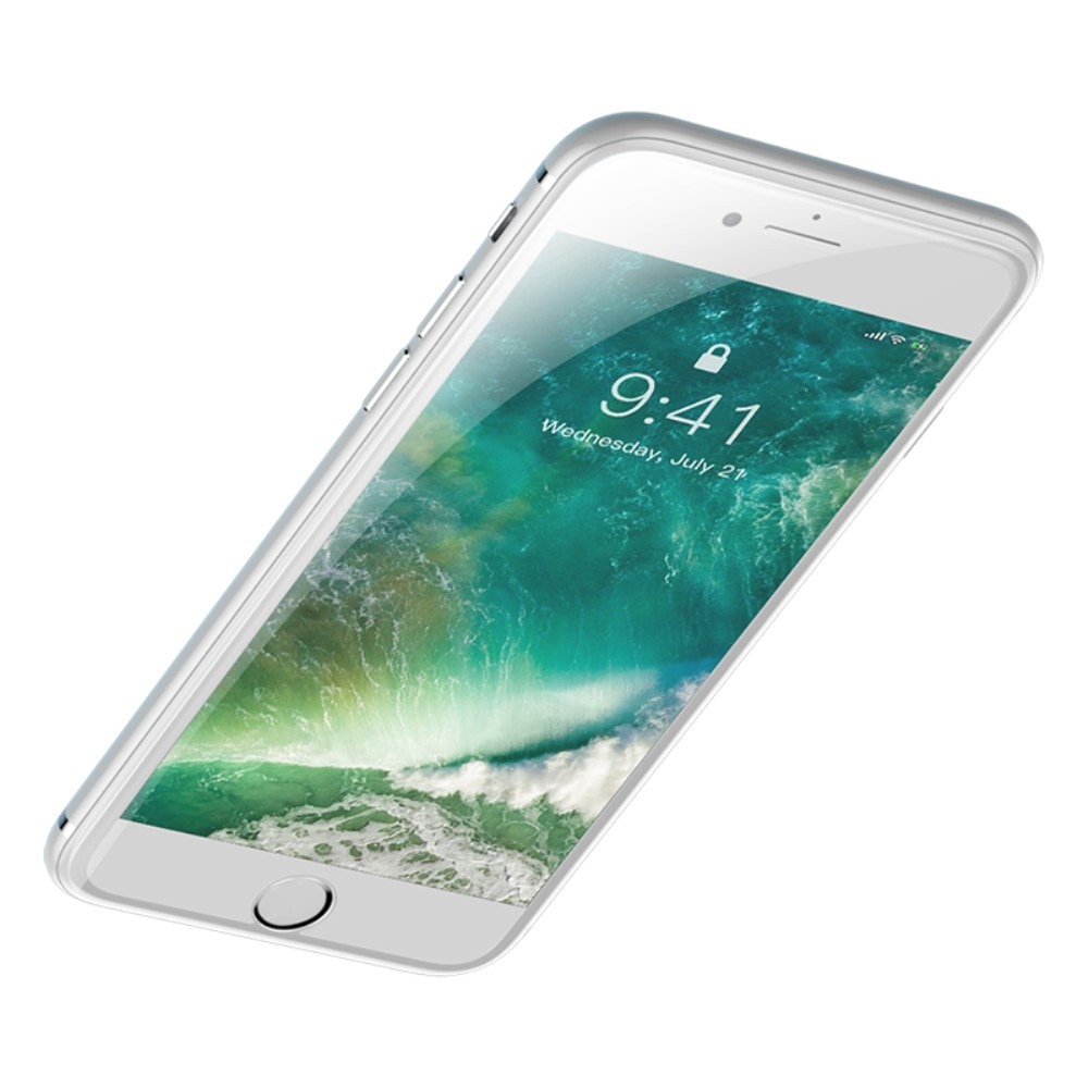 Folie Sticla Securizata, Flippy, compatibil cu Apple iPhone 7/8/SE 2020, Alb