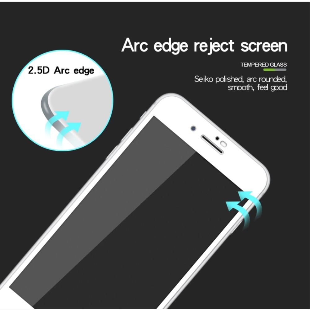Folie Sticla Securizata, Flippy, compatibil cu Apple iPhone 7/8/SE 2020, Alb