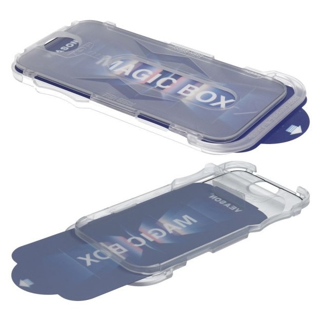 Folie Sticla Upzz Veason Easy Install Compatibila Cu iPhone 17 Pro Max, Aplicator Inclus, Montaj Rapid